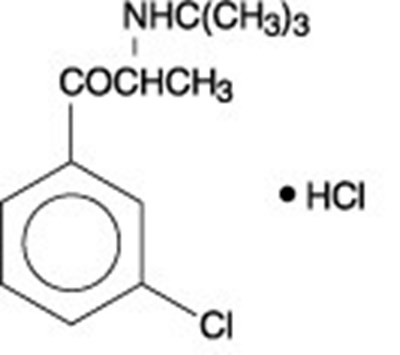 Bupropion Hydrochloride Structure (Bupropion Hydrochloride Structure)